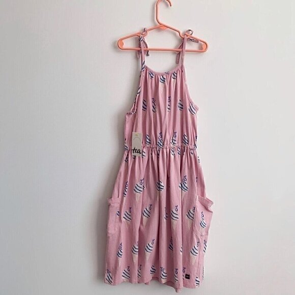 NWT Tea Collection Pink Ice cream Dress, 12 Years - Picture 9 of 9
